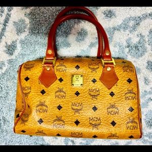 MCM Monogram Viseto Boston 61803